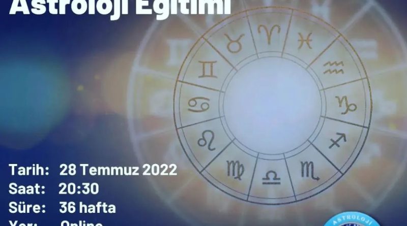 Temel Seviye Astroloji Eğitimi 28 Temmuz 2022